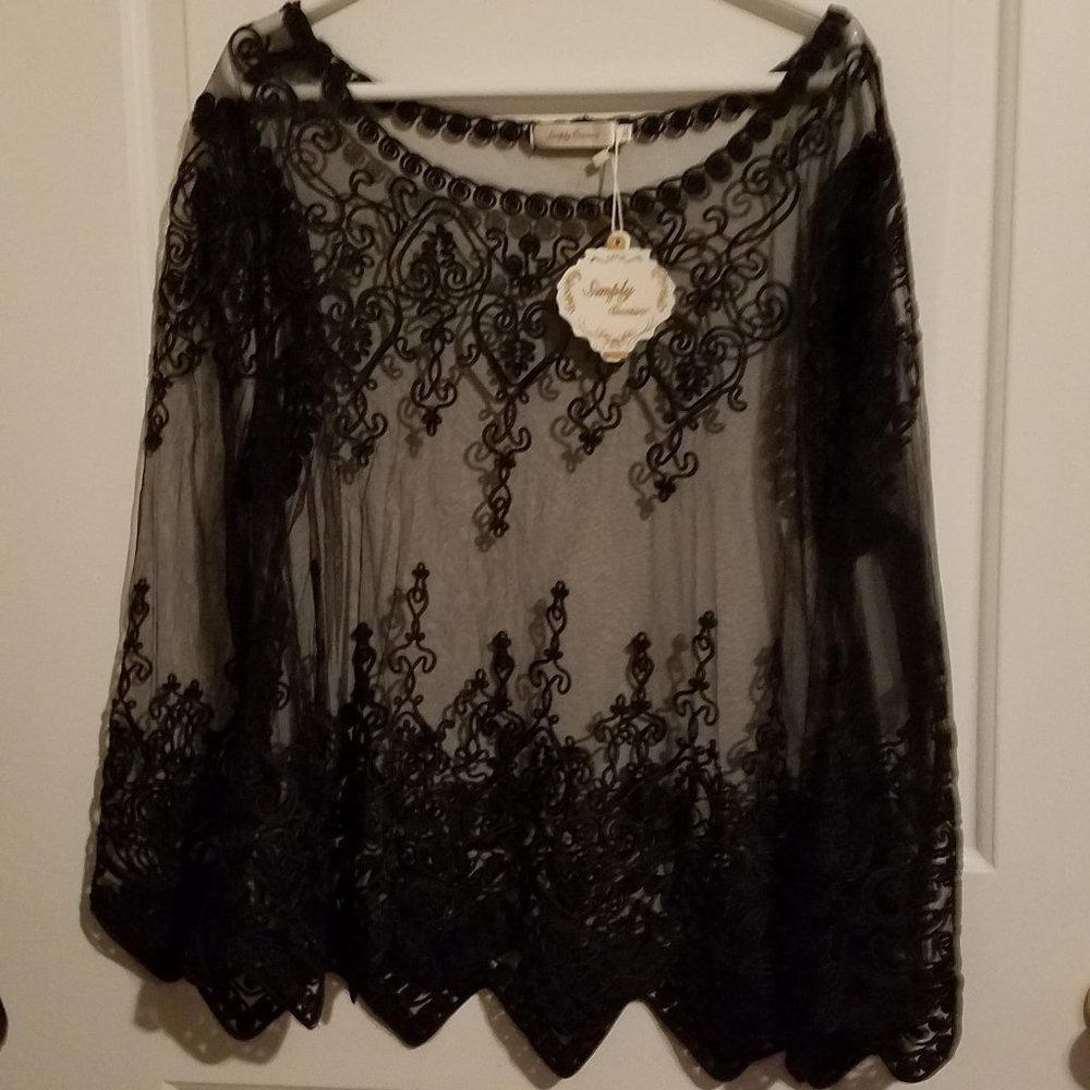 Lace blouse, unique! (N with T)